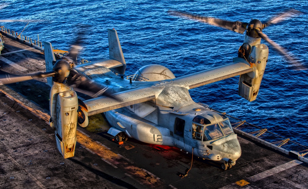 26th MEU Flight Deck Operations aboard USS Kearsarge (LHD 3)