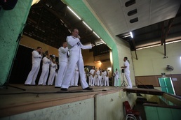 Navy band brings jazz down under