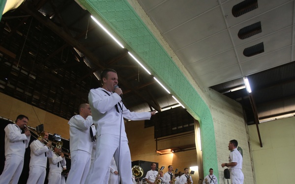 Navy Band brings jazz Down Under