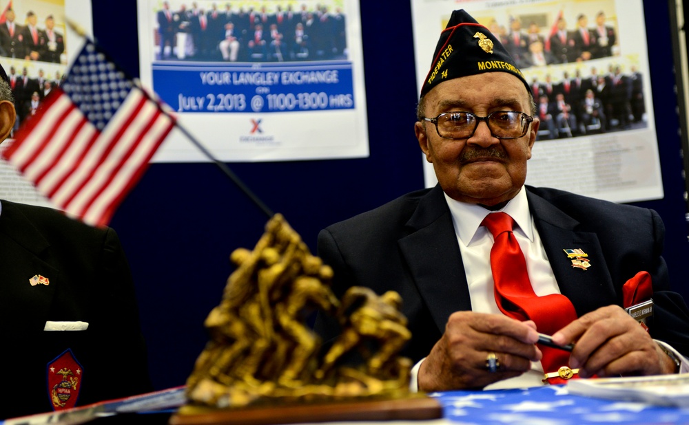 Montford Point Marines share military legacy with Langley