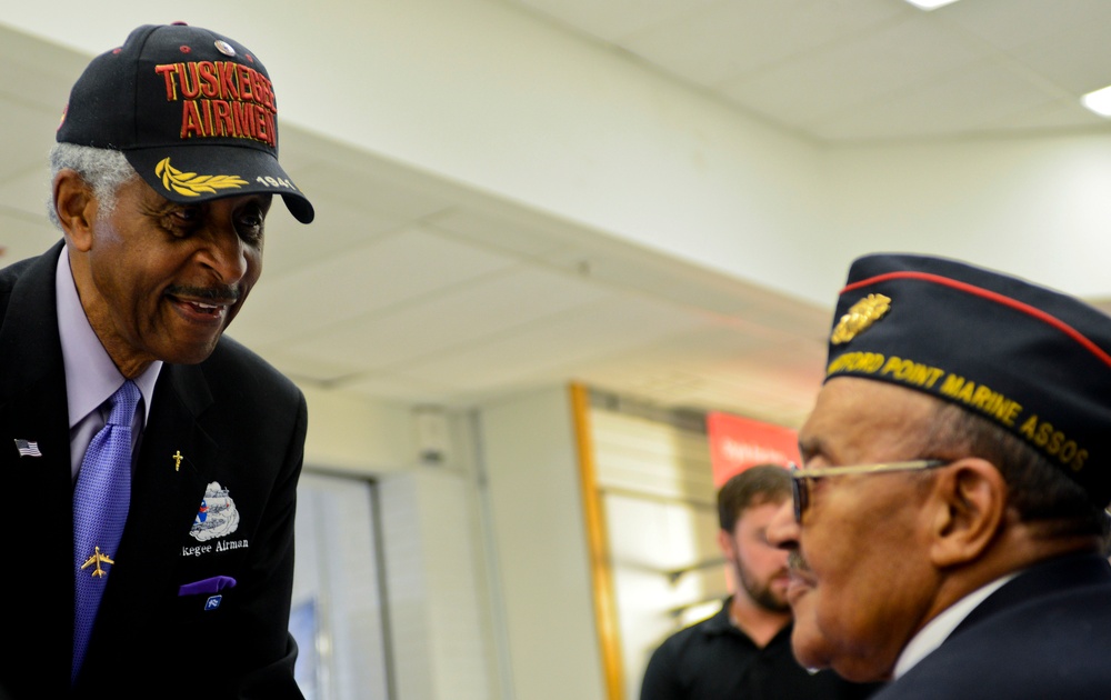 Montford Point Marines share military legacy with Langley