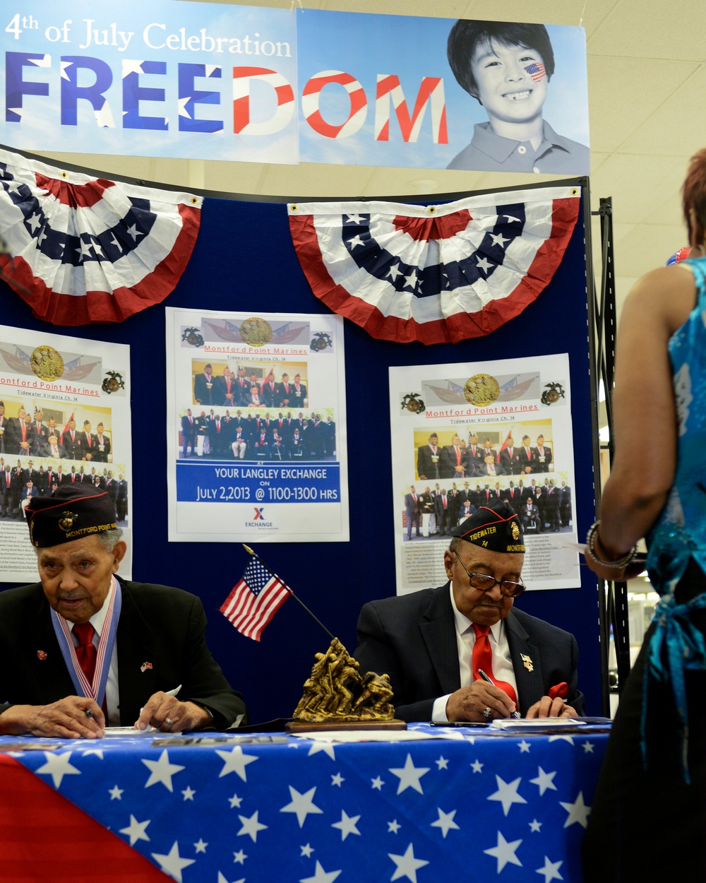 Montford Point Marines share military legacy with Langley
