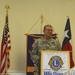Wrangler 6 discusses Army Force Structure at Temple Lions Club luncheon