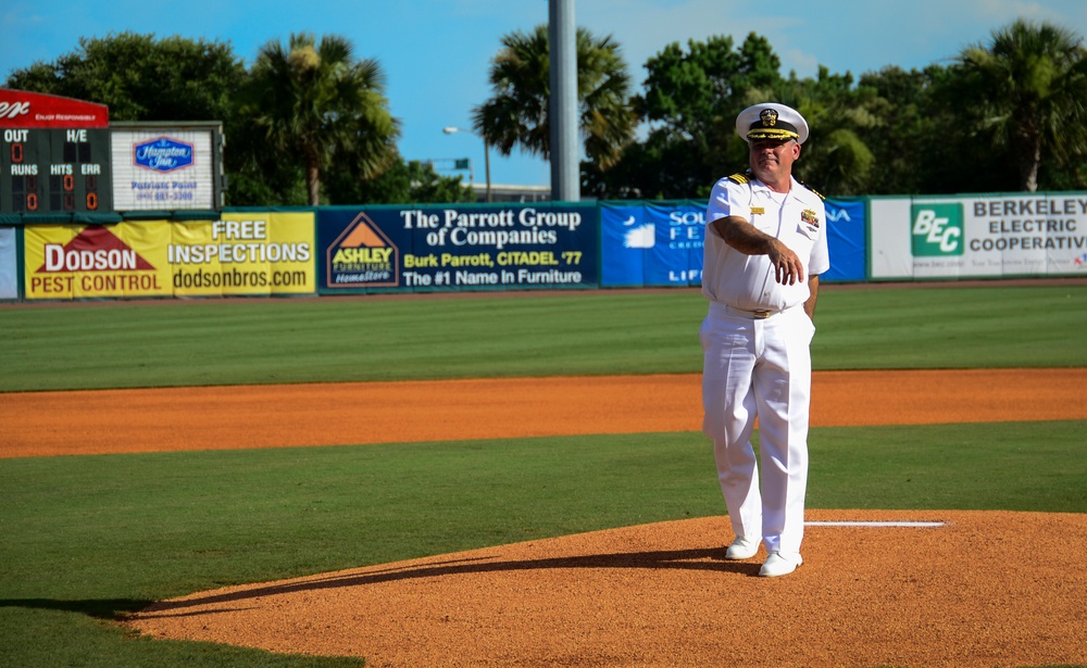 Charleston RiverDogs host Military Appreciation Night