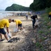 Community service project at Shirahama Beach