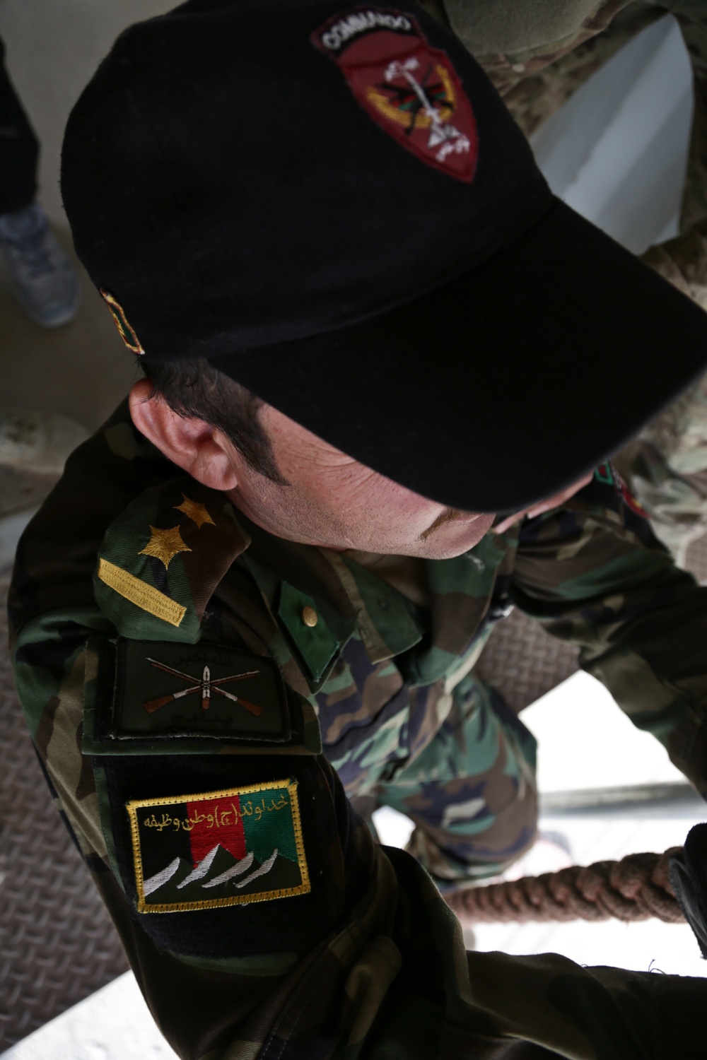 ANA commando training in Dand district