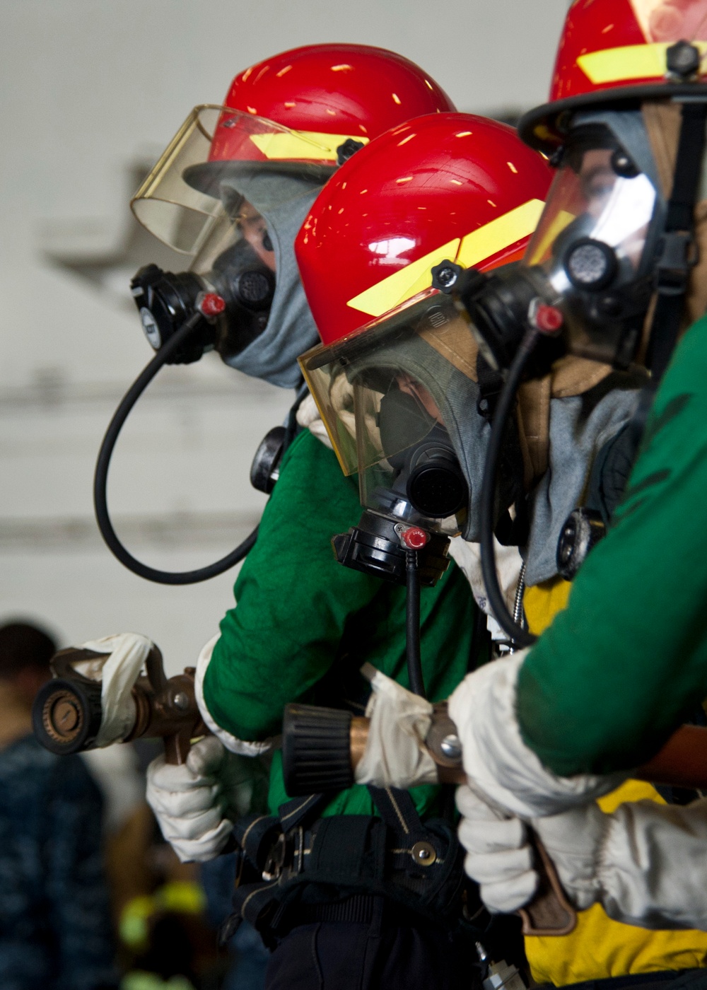 Nimitz flight deck action