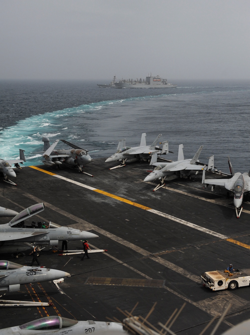 USS Nimitz action