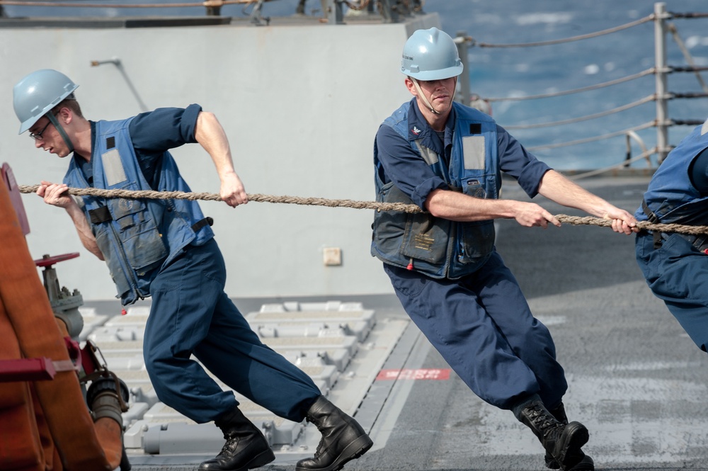 DVIDS - Images - USS Stockdale Underway Replenishment [Image 2 Of 2]