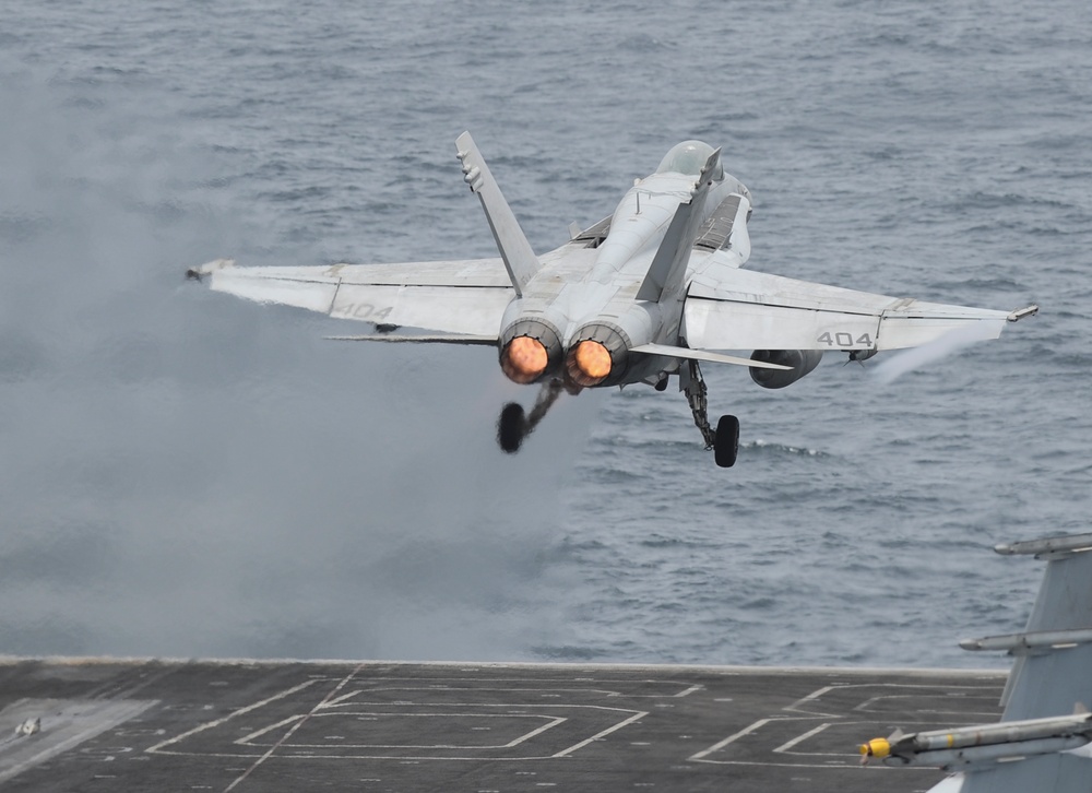 Nimitz flight deck operations