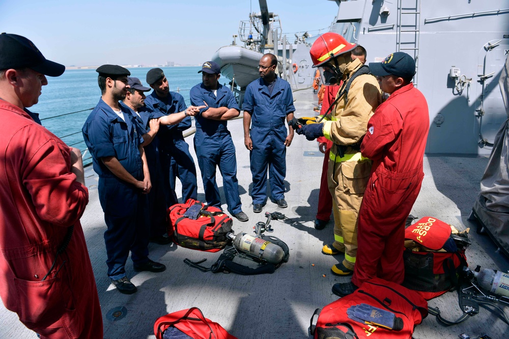 USS William P. Lawrence action