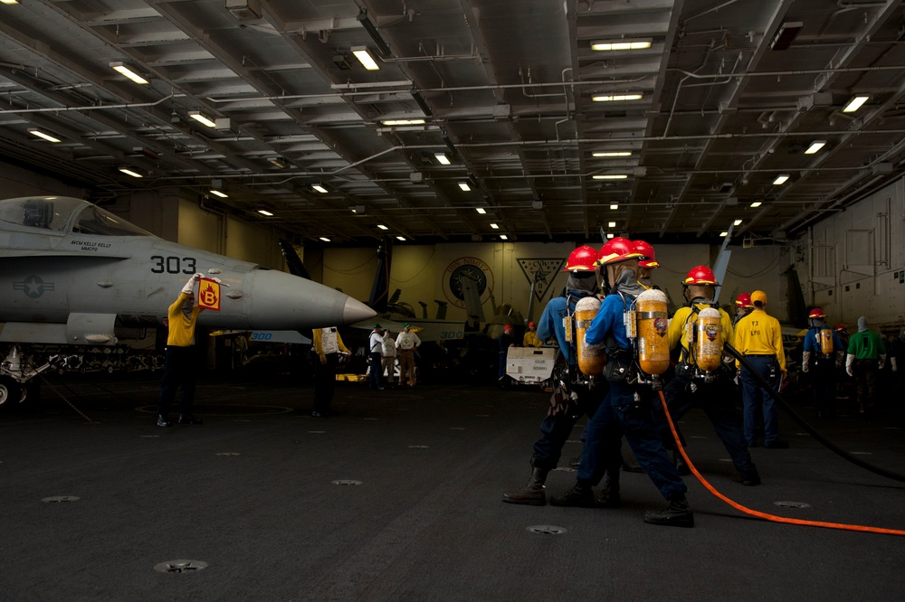 General quarters drill