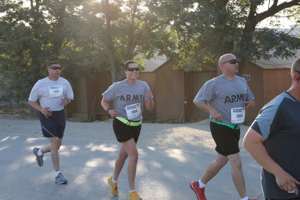 Peachtree 10k Road in Afghanistan