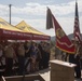 Memorial garden dedicated to fallen Marines