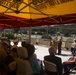 Memorial garden dedicated to fallen Marines