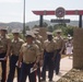 Memorial garden dedicated to fallen Marines