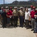 Memorial garden dedicated to fallen Marines