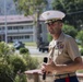 Memorial garden dedicated to fallen Marines