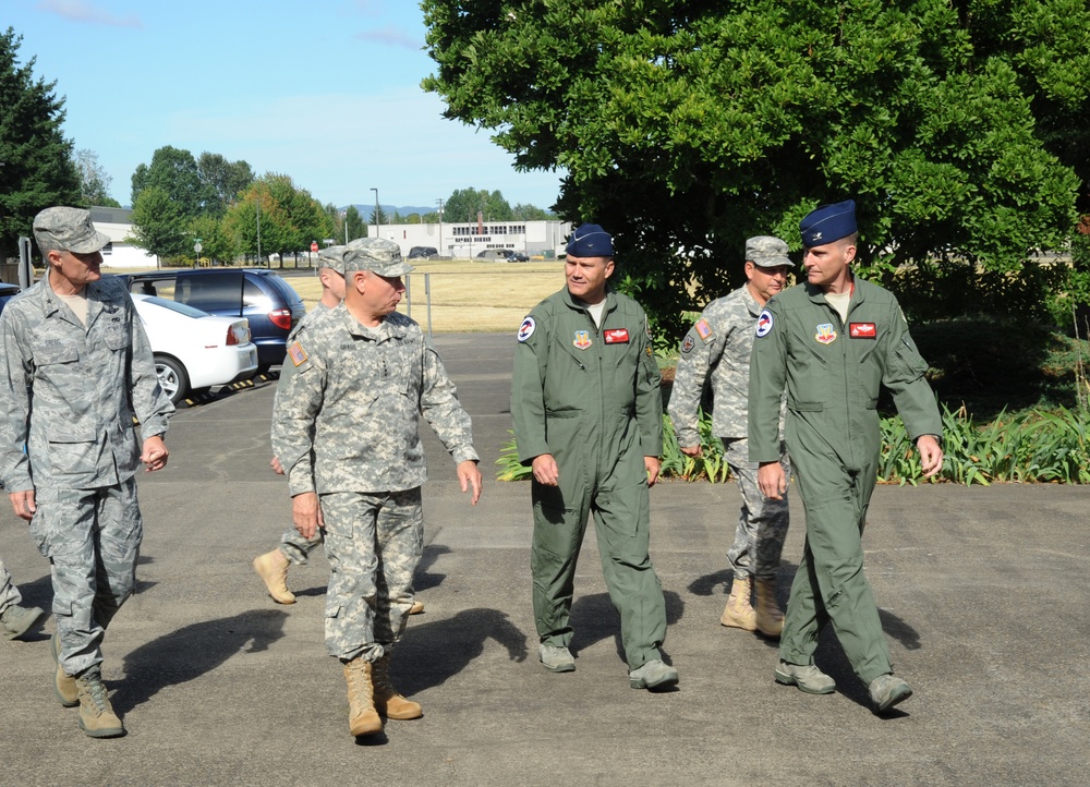 NGB Chief Visit to Portland