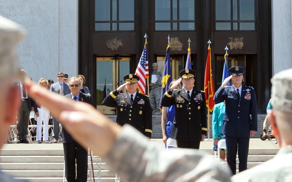 Maj. Gen. Rees retirement