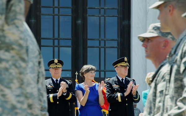 Maj. Gen. Rees retirement
