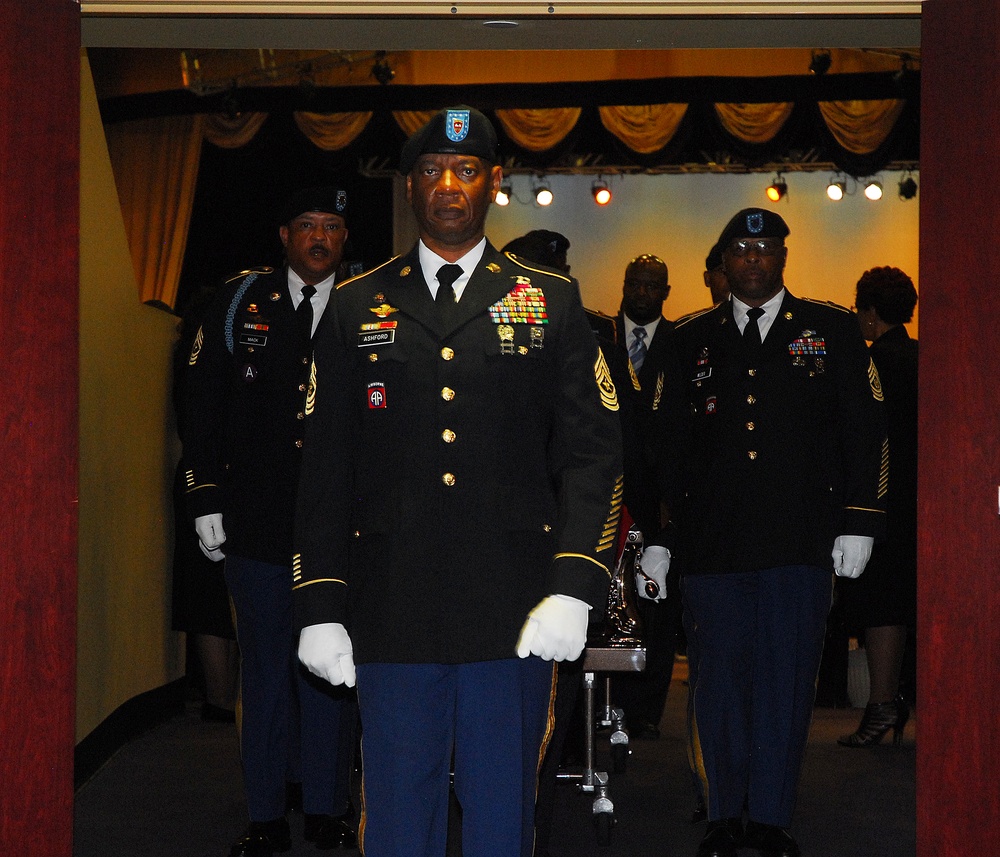 Command Sgt. Maj. Andrea Powell's funeral