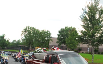 Command Sgt. Maj. Andrea Powell’s funeral