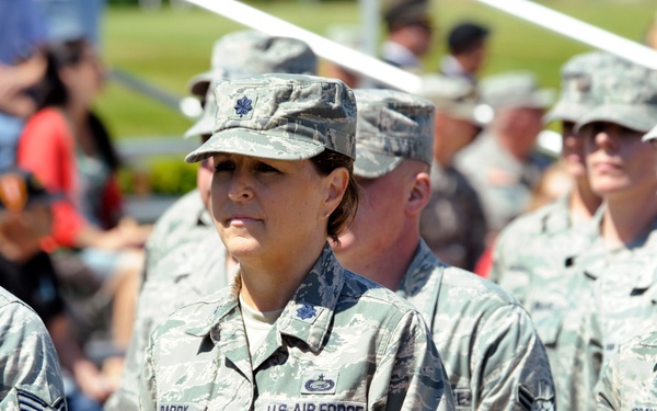 Maj. Gen. Rees retirement