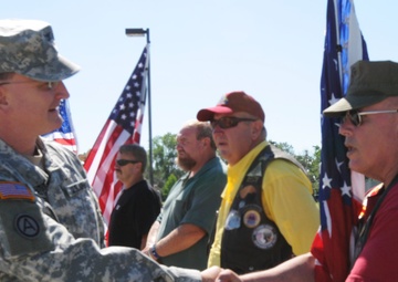 Farewell ceremony held for deploying soldiers