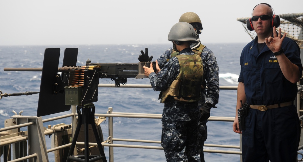 Small-arms qualification shoot