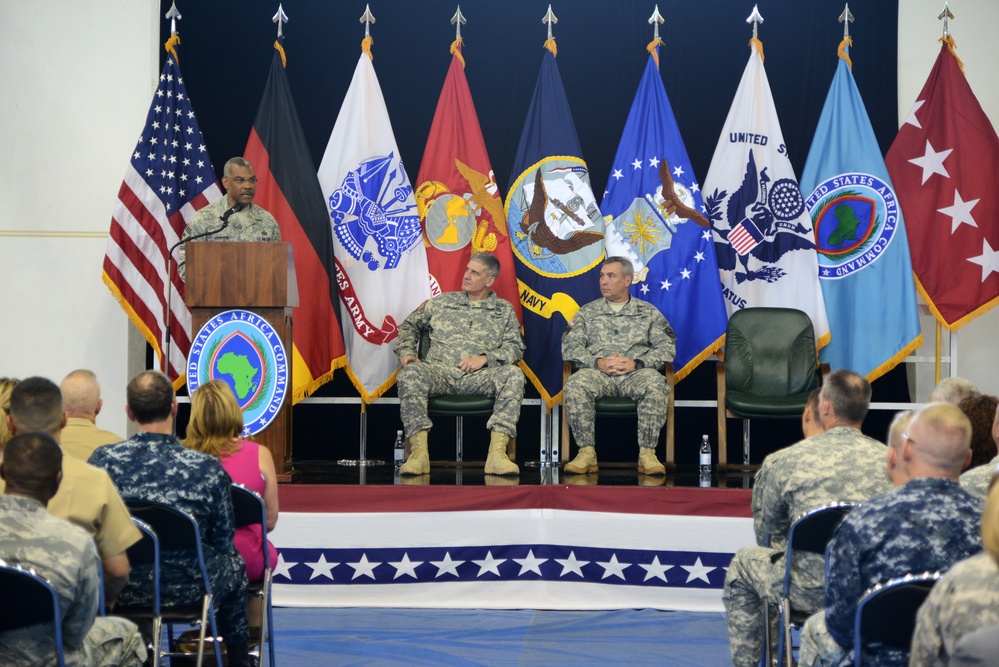 AFRICOM change of responsibility