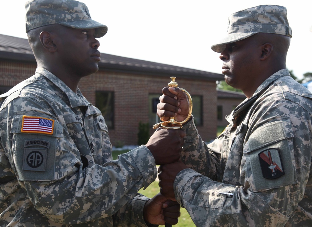 55th Signal Company (COMCA55th Signal Company (COMCAM) change of responsibility ceremonyM) Change of Responsibility Ceremony