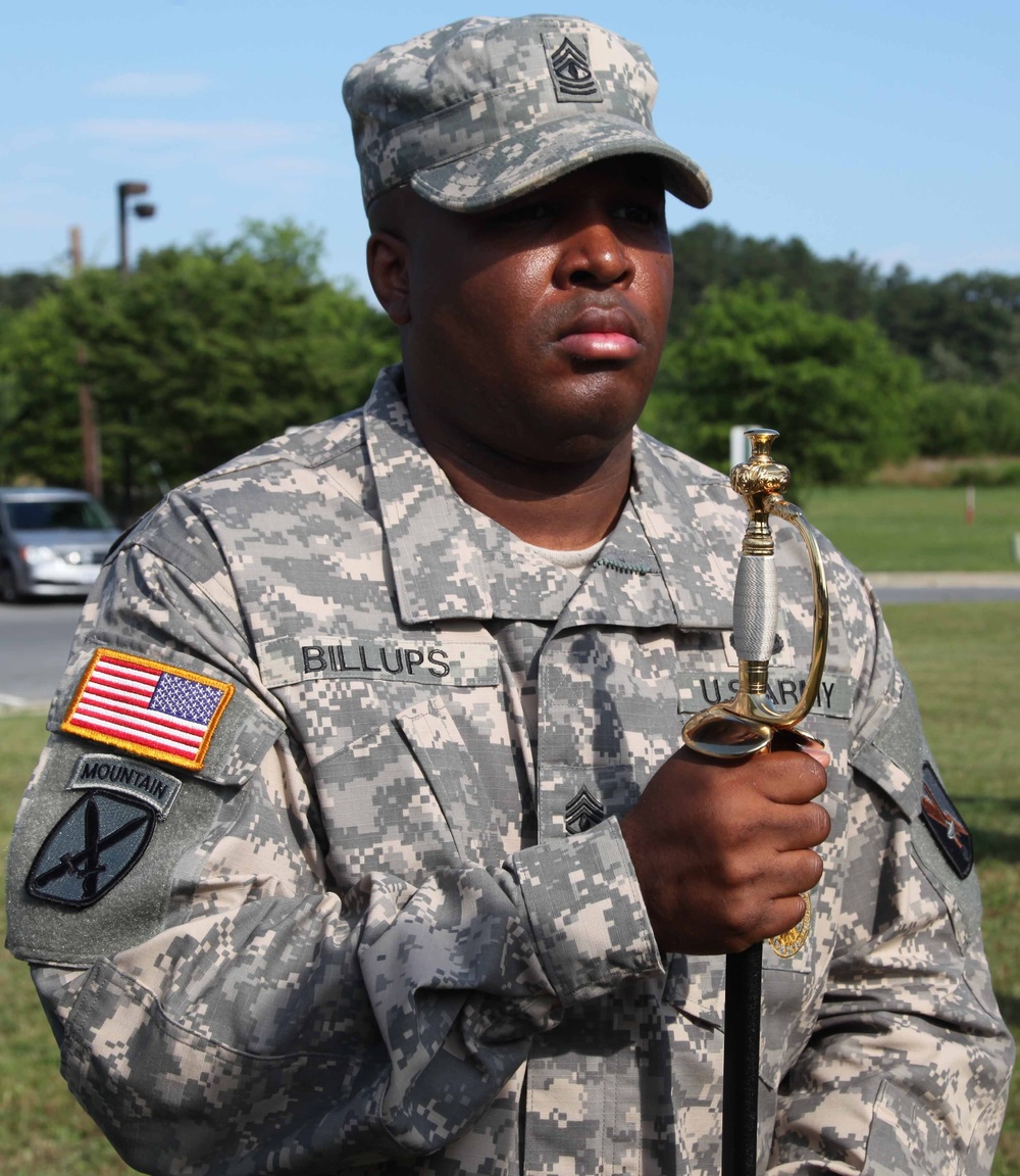 55th Signal Company (COMCAM) change of responsibility ceremony