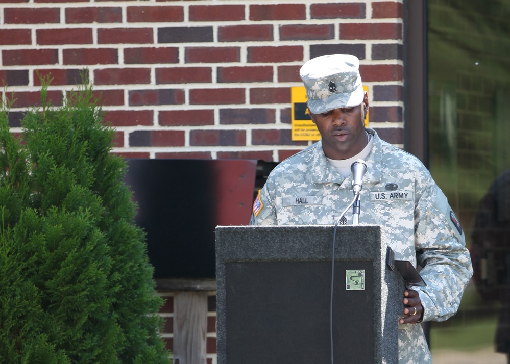 55th Signal Company (COMCAM) Change of Responsibility Ceremony