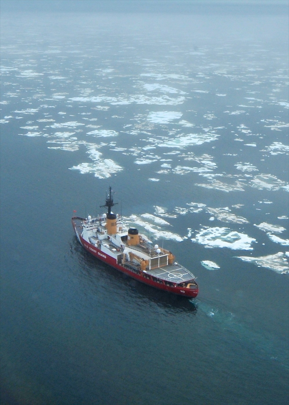 Coast Guard conducts Arctic Domain Awareness flight