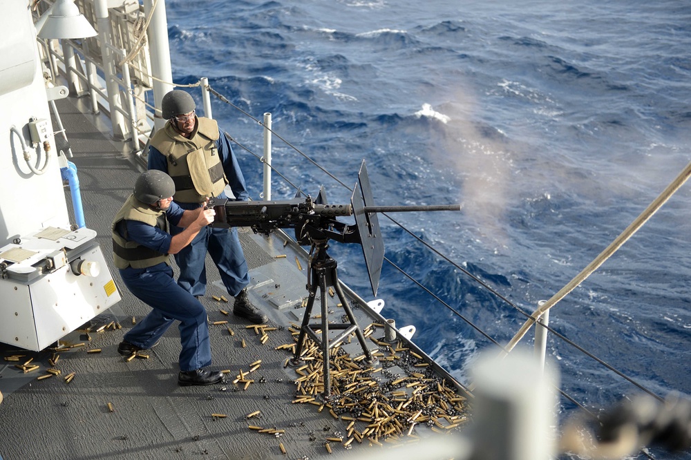 USS Antietam live-fire exercise