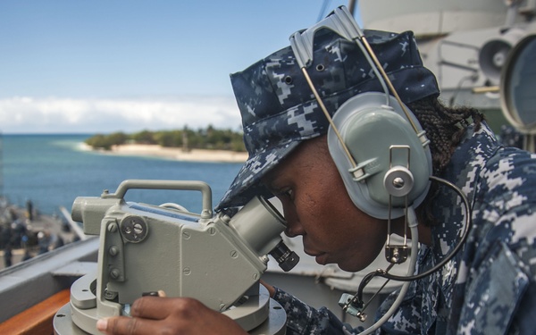 USS Chafee operations