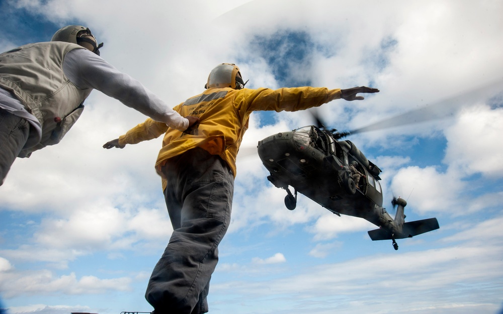 USS Chafee operations