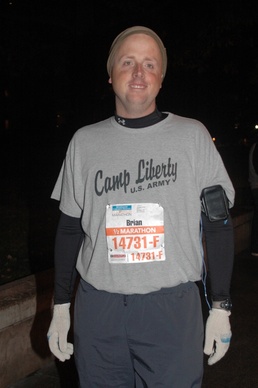 One soldier’s marathon quest for fitness