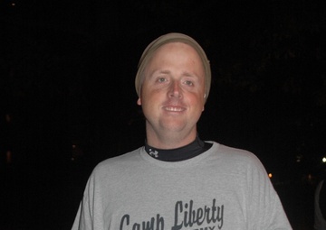 One soldier’s marathon quest for fitness