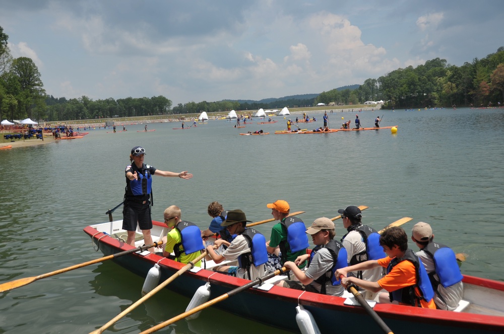 Sea Scouts educate Boy Scouts at National Jamboree