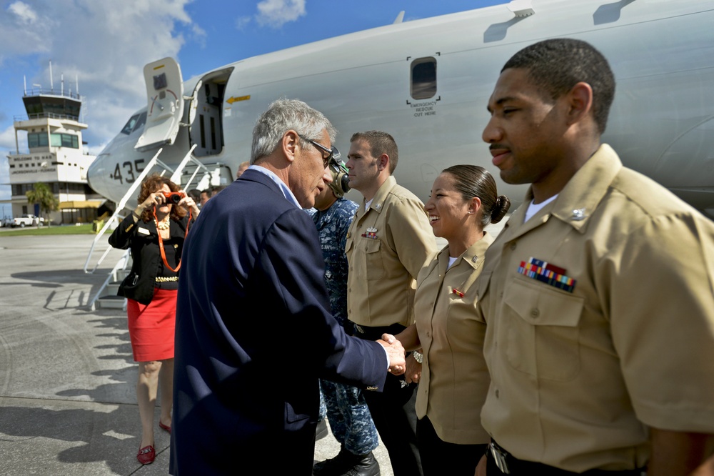 Secretary of Defense visit