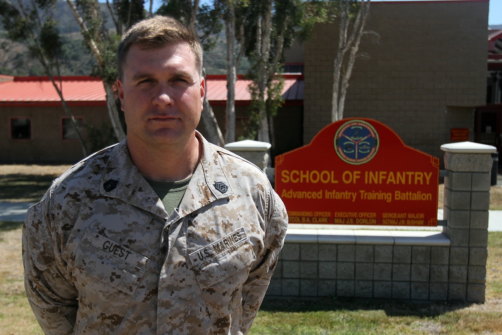 Amputee continues to lead Marines at School of Infantry