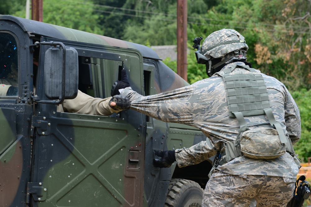 Liberty Defenders conduct force-on-force training