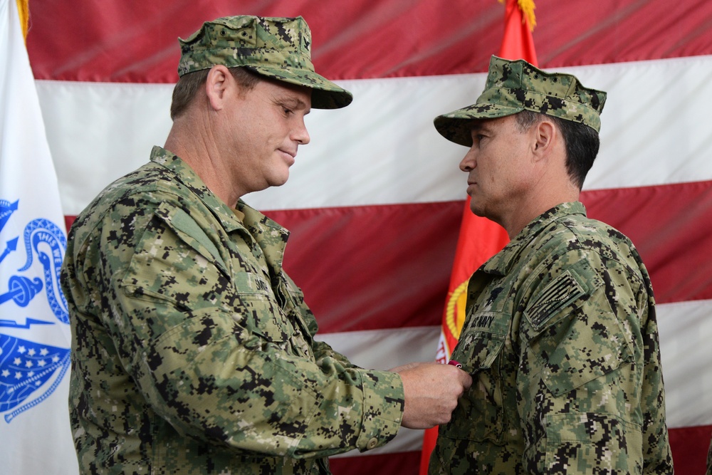 Naval Special Warfare Unit TEN change of command