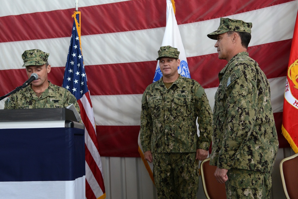 Naval Special Warfare Unit TEN change of command