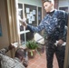 Marines and Sailors visit the elderly in the heart of Queensland