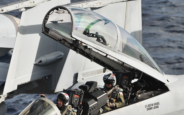 Shipboard air power supports Talisman Saber 2013