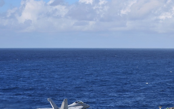 Shipboard air power supports Talisman Saber 2013