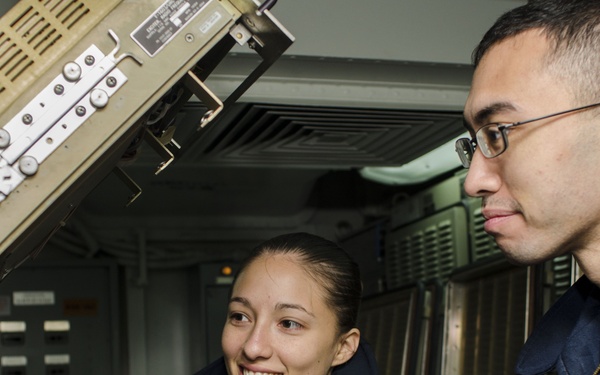 Shipboard air power supports Talisman Saber 2013